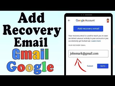 How to Add Recovery Email and Phone Number in Gmail